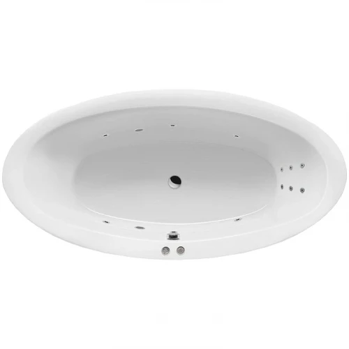 Акриловая ванна Excellent Lumina 190x95 WAEX.LUM19.LINE.CR с гидромассажем