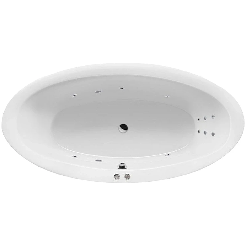 Акриловая ванна Excellent Lumina 190x95 WAEX.LUM19.LINE.CR с гидромассажем