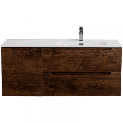 Тумба под раковину BelBagno Etna 100 R ETNA-1000-2C-1A-SO-RW-R подвесная Rovere Moro МДФ / ЛДСП