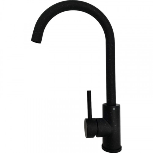 Смеситель для кухни Ростовская Мануфактура Сантехники SUS124BLK-017F Черный