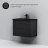 Тумба под раковину AM.PM Gem 75 M90FHX07522BM подвесная Черная матовая МДФ / ЛДСП