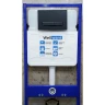 Комплект унитаза BelBagno Uno BB3105CHR/SC с инсталляцией WellWant Standart 50 WWISI111BB с сиденьем Микролифт и Черной матовой клавишей смыва фаянс подвесной