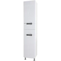 Шкаф пенал Bellezza Глория 40 L 4629505712018 Белый МДФ / ЛДСП