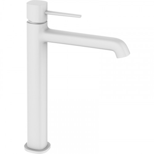 Смеситель для раковины Orange Karl M05-121w Белый латунь