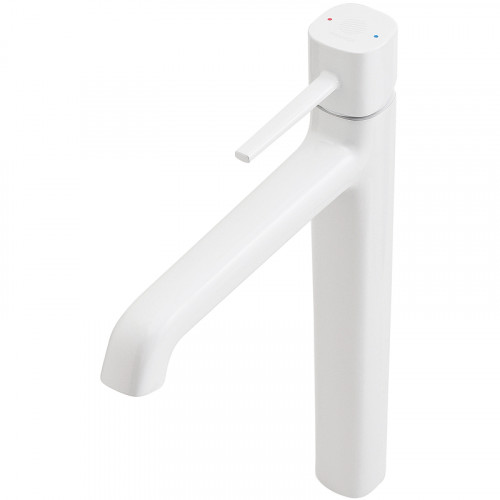 Смеситель для раковины Orange Karl M05-121w Белый латунь