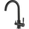 Смеситель для кухни Schein Kitchen 8686 Черный латунь