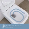 Унитаз Aqueduto Macio Plus MACT0210 подвесной Белый глянцевый с сиденьем Микролифт фарфор подвесной