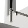 Смеситель для кухни Sancos Imola SC4010BNbh с черным изливом цвет Никель брашированный