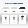 Тумба под раковину Aquanet Джейн 80 335424 подвесная Белая матовая МДФ / ЛДСП