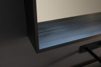Зеркало Allen Brau Reality 90 1.32019.BB с подсветкой Черный браш с сенсорным выключателем стекло