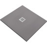 Душевой поддон из искусственного камня Starohome Solid 80х80 1237829 Grey Matt