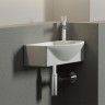 Раковина Ceramicanova Element 45 L CN6038L Белая фарфор подвесная