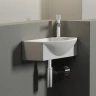 Раковина Ceramicanova Element 45 L CN6038L Белая фарфор подвесная