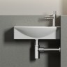 Раковина Ceramicanova Element 45 L CN6038L Белая фарфор подвесная
