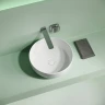 Раковина-чаша Ceramicanova Taycan 38 CN12003 Белая фарфор накладная