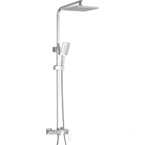 Душевая система Rose R16F R1636F Белая Хром