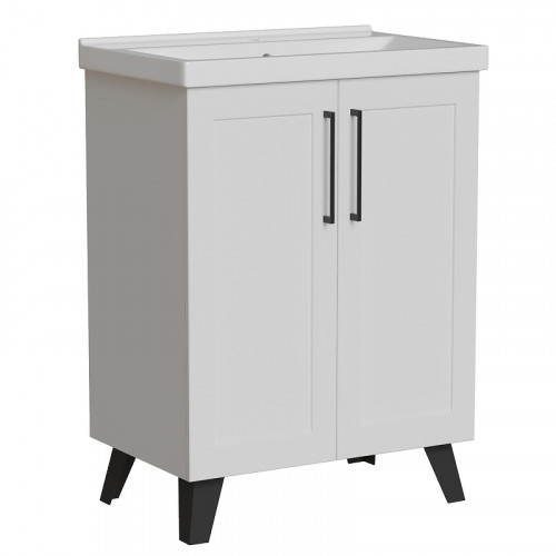 Тумба под раковину Mixline Риф 60 557280 цвет Белый