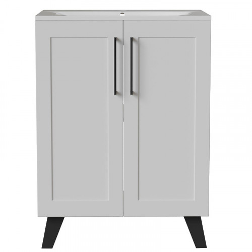 Тумба под раковину Mixline Риф 60 557280 цвет Белый