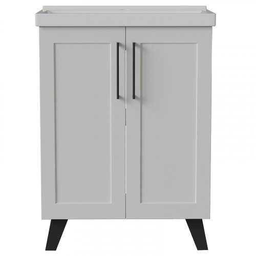 Тумба под раковину Mixline Риф 60 557280 цвет Белый