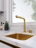 Смеситель для кухни Emar PVD ЕС - 7027 PVD цвет Golden