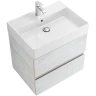 Тумба под раковину Cezares Molveno 46 60 MOLVENO 46-60-2C-SO-LB подвесная Legno Bianco МДФ / ЛДСП
