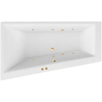 Акриловая ванна Excellent Sfera 170x100 L WAEX.SFL17.SOFT.GL с гидромассажем