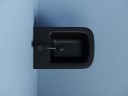 Биде Ceramicanova Union CN4010MB подвесное Черное матовое