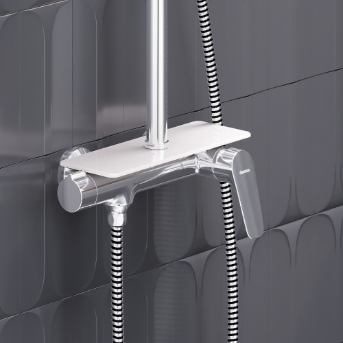 Душевая система Damixa Jupiter 977780000 Хром латунь на стену