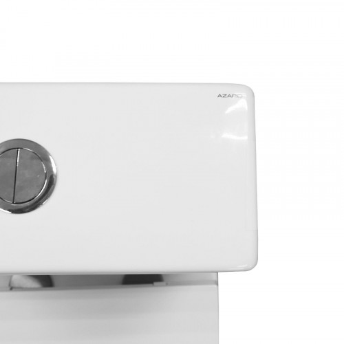 Унитаз моноблок Azario Velluto Торнадо AZ-6281 цвет Белый с сиденьем Микролифт