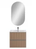 Тумба под раковину Art&Max Elegant 60 AM-ELEGANT-600-2C-SO-CM-LED подвесная цвет Капучино матовый