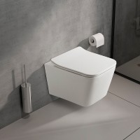 Унитаз Olive's Porto PR30116DP подвесной с сиденьем Микролифт фарфор подвесной