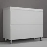 Тумба под раковину Style Line Манхэттен 100 ЛС-00002368 цвет Белый матовый