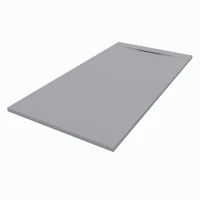 Душевой поддон из искусственного камня Starohome Nordic 180х90 15252061 цвет Серый матовый