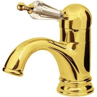 Смеситель для раковины Boheme Imperiale Presente 321 Золото латунь