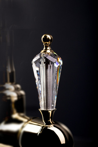 Смеситель для раковины Boheme Imperiale Presente 321 Золото латунь