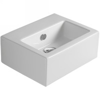 Раковина Simas Frozen 43 FZ14bi*0 Белая фаянс подвесная