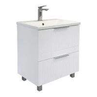 Тумба с раковиной Comforty Лима 60 00-00019173 цвет Белый матовый