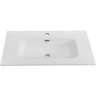 Тумба с раковиной Cezares Duet-N 80 DUET-N-800-2C-SO-AS-P+Duet 80 CZR-8095-80 подвесная Альпака брашированная