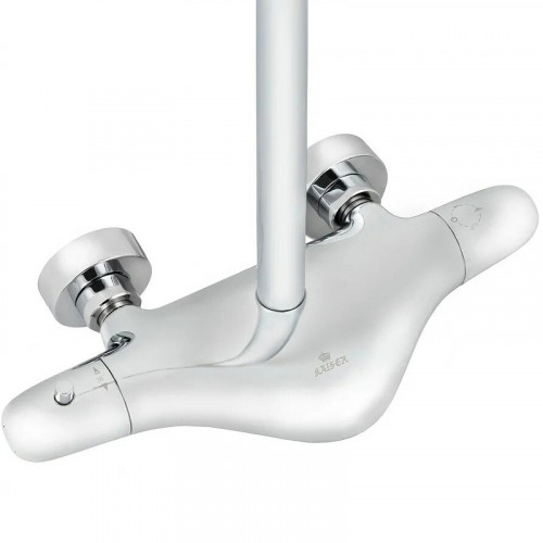 Душевая система Kaiser Plane 07182 с термостатом Хром латунь на стену