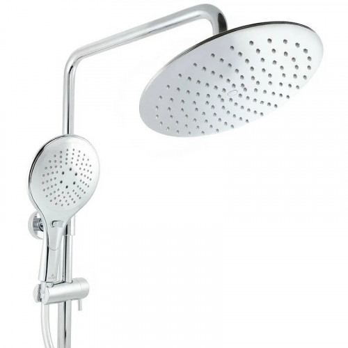 Душевая система Kaiser Plane 07182 с термостатом Хром латунь на стену