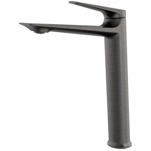 Смеситель для раковины Cezares Liner LINER-LC-GM-W0 Оружейная сталь