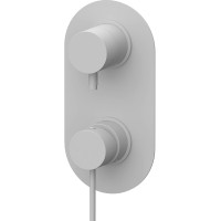 Смеситель для душа Remer X-Style X93KBBO Белый матовый латунь встраиваемый