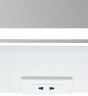 Зеркальный шкаф Континент Elliott LED 100 МВК031 с подсветкой Белый МДФ / ЛДСП, стекло