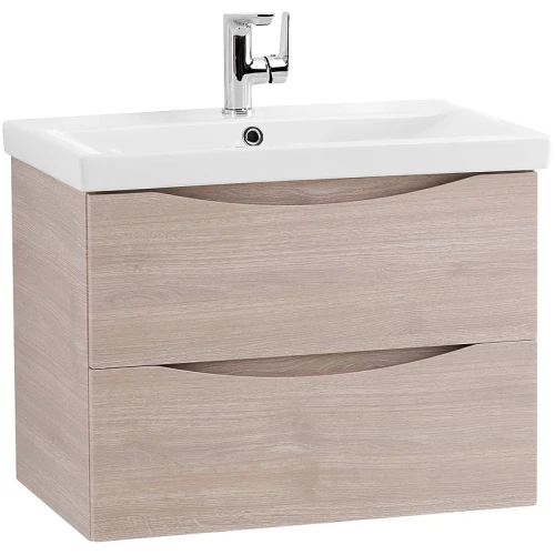 Тумба под раковину BelBagno Marino-Cer 70 MARINO-CER-700-2C-SO-RG-P подвесная Rovere Grigio МДФ / ЛДСП