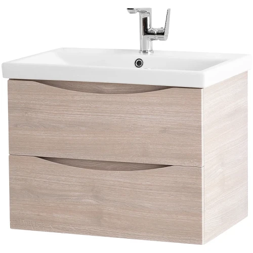 Тумба под раковину BelBagno Marino-Cer 70 MARINO-CER-700-2C-SO-RG-P подвесная Rovere Grigio МДФ / ЛДСП