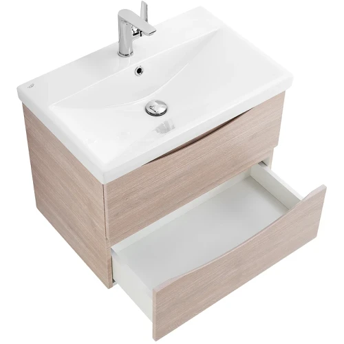 Тумба под раковину BelBagno Marino-Cer 70 MARINO-CER-700-2C-SO-RG-P подвесная Rovere Grigio МДФ / ЛДСП