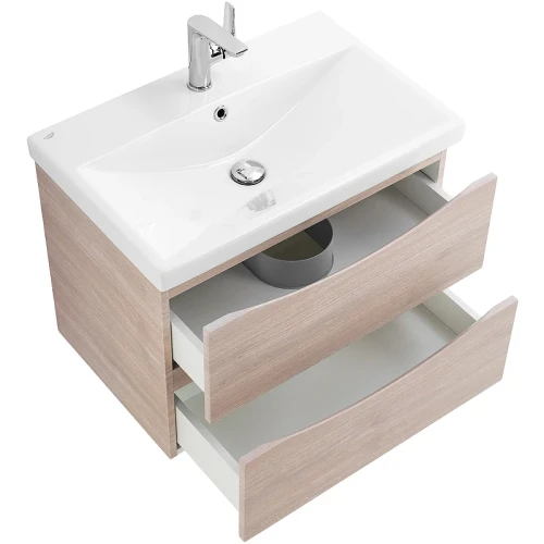 Тумба под раковину BelBagno Marino-Cer 70 MARINO-CER-700-2C-SO-RG-P подвесная Rovere Grigio МДФ / ЛДСП