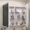 Зеркальный шкаф Vigo Geometry Classic 100 119 с подсветкой цвет Белый