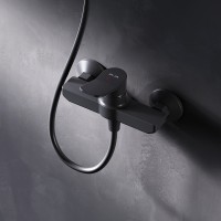 Смеситель для душа AM.PM X-Joy F85A20022 Черный матовый латунь на стену