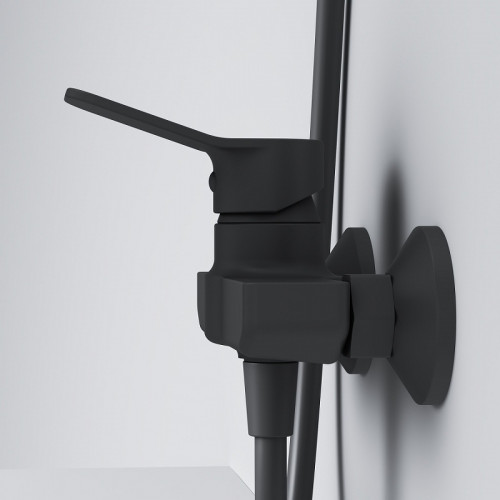 Смеситель для душа AM.PM X-Joy F85A20022 Черный матовый латунь на стену